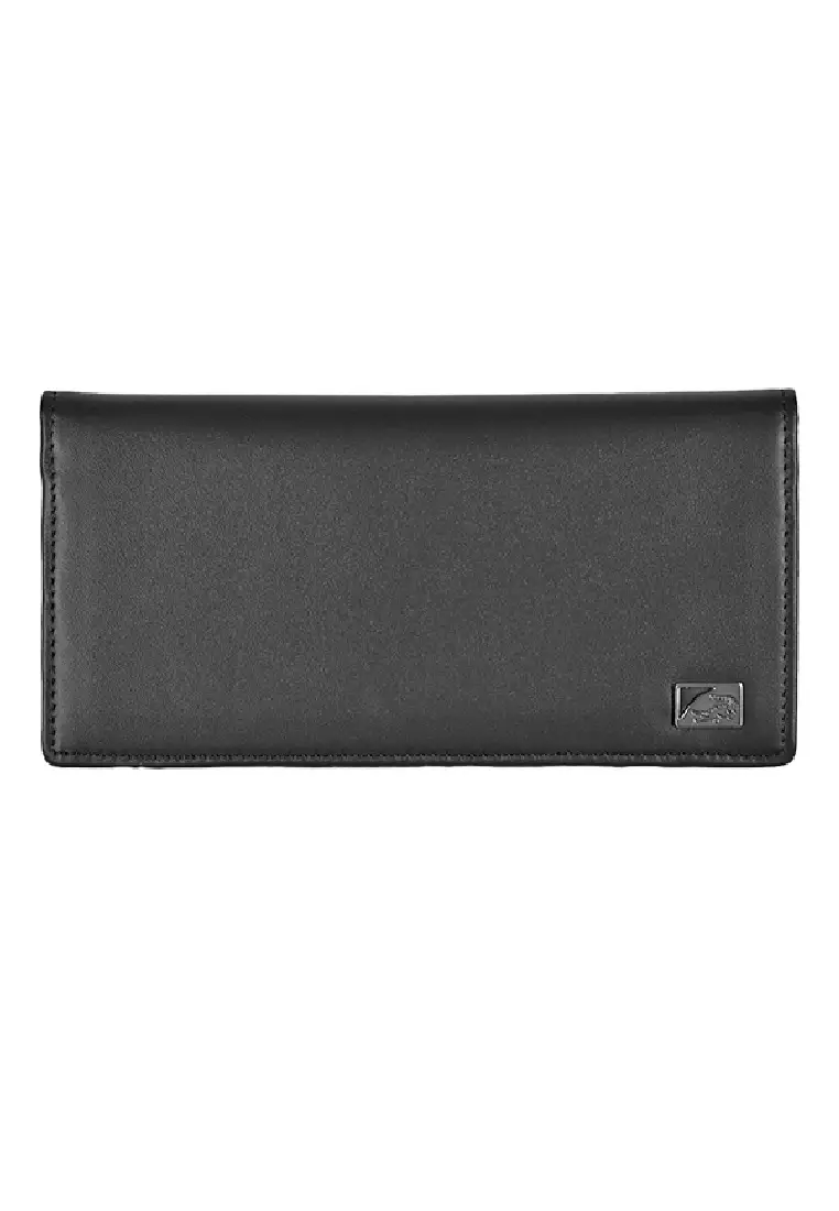 Crocodile 890BY Dompet Bi-fold Wallet Leather Kulit Original - Hitam