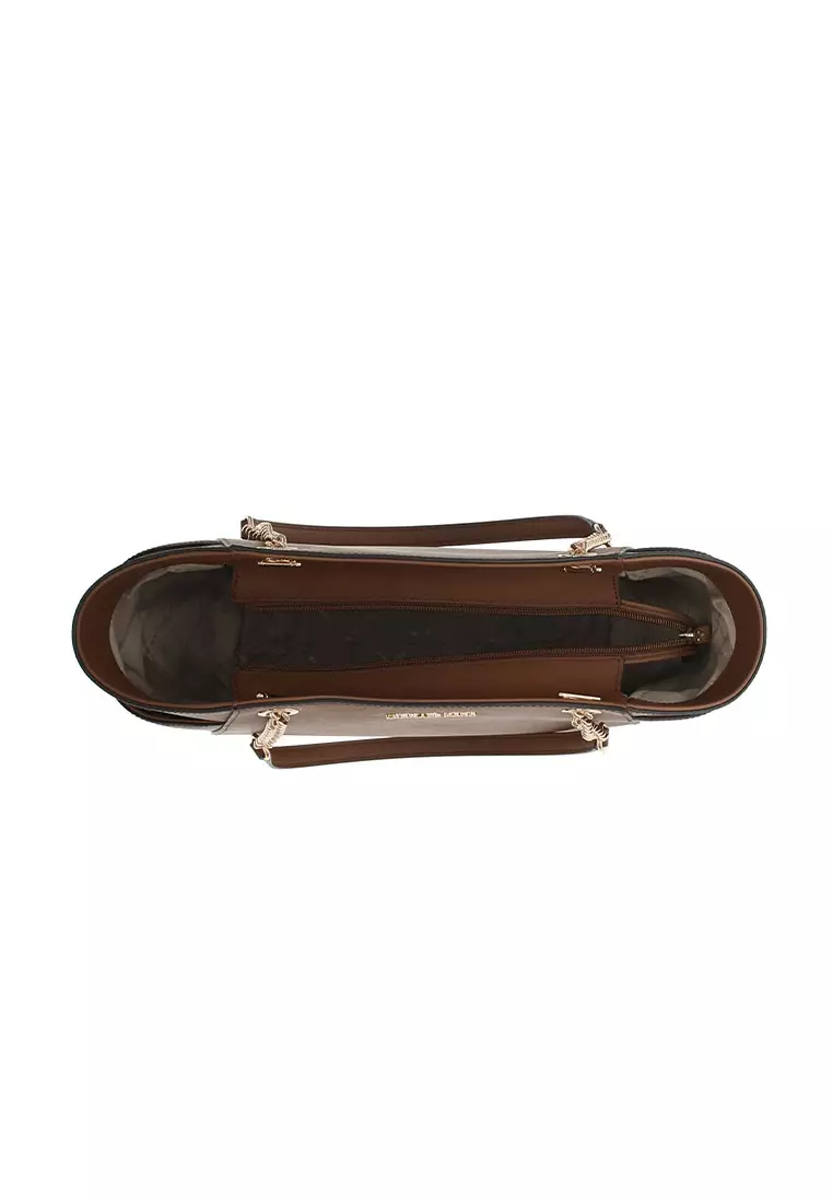 Jet Set Large Saffiano Leather Shoulder Bag 35T5GTVT3L