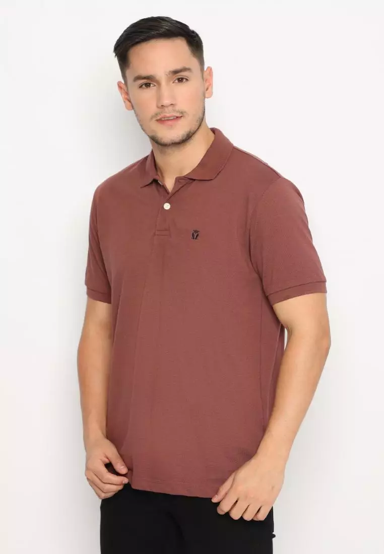 MATSUDA Kaos Polo Shirt Pria Kerah Kushima