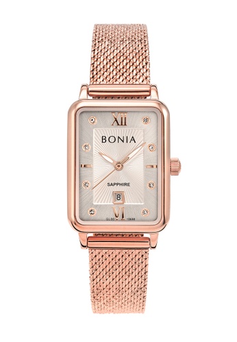 Bonia Watches 銀色 and 金色 Bonia Women Elegance BNB10690-2573 (Free Gift) 9A142ACB2C0647GS_1