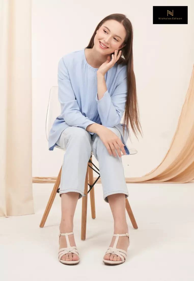 Nicholas Edison Heel Cherry Cream