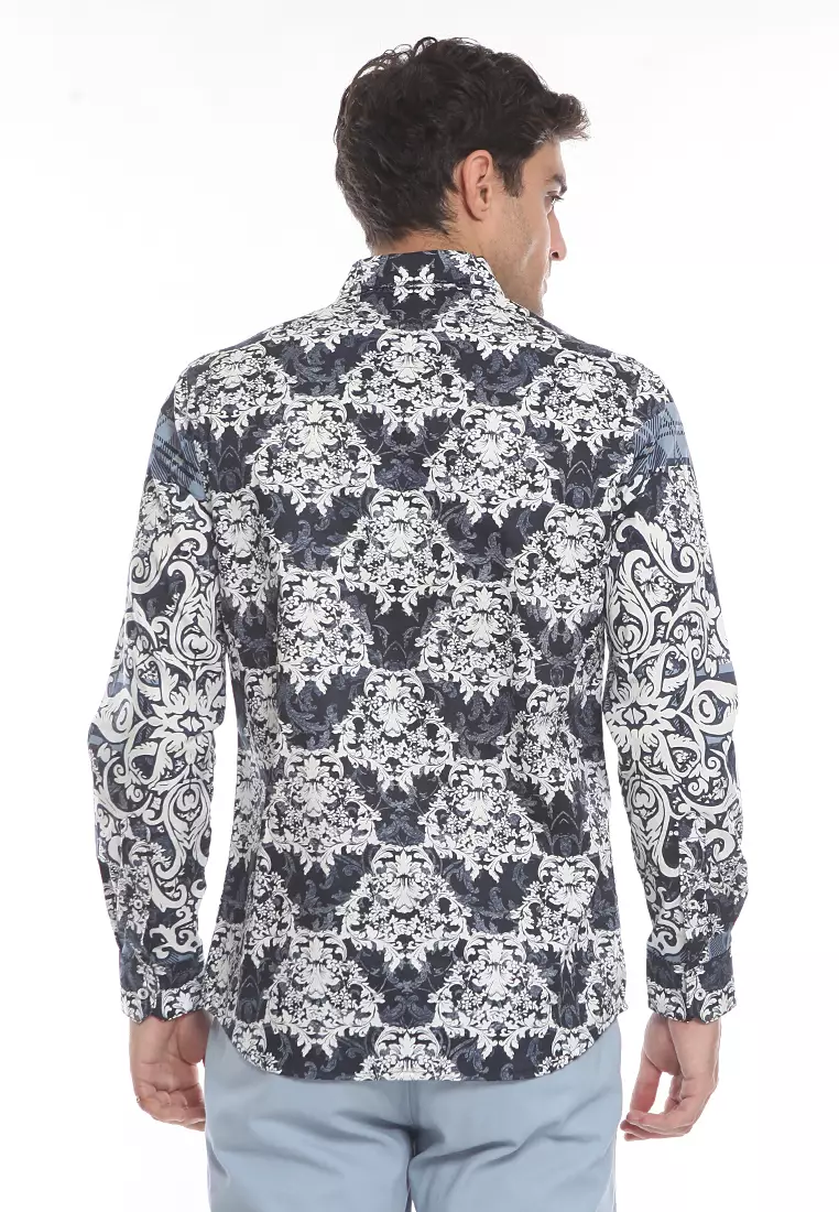 PANAMA-GREY LS Shirt