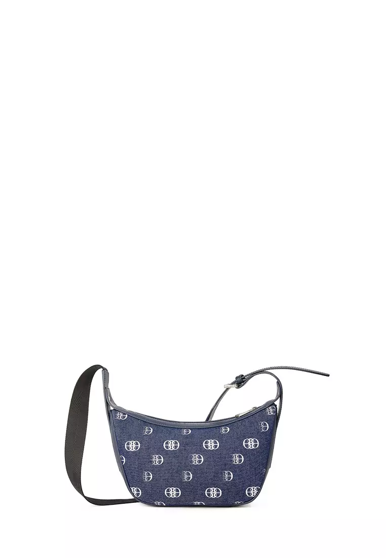 Midnight Blue Sandrio Small Crossbody Bag