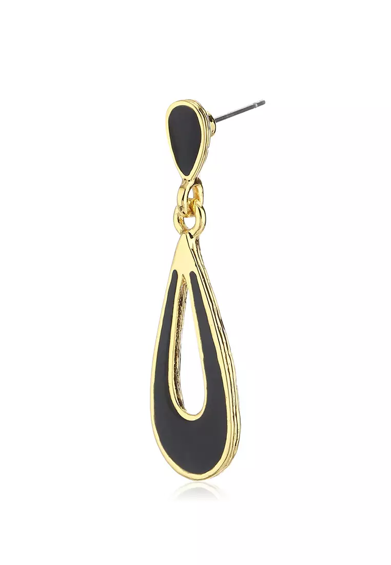 線上選購estele Estele Gold Plated Lady Bug Designer Stud Earrings