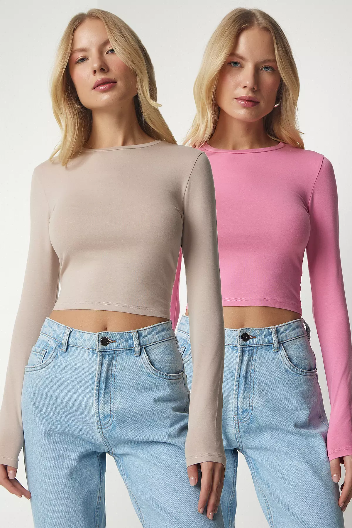 2pk Heatgen™ Light Thermal Polo Neck Tops, M&S Collection