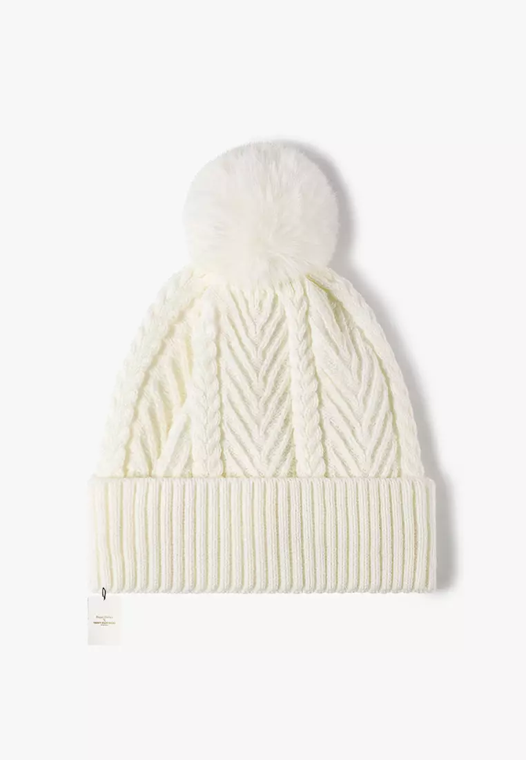 Extra Warm Inner Faux Woolen Knit Beanies JW MC-23B050