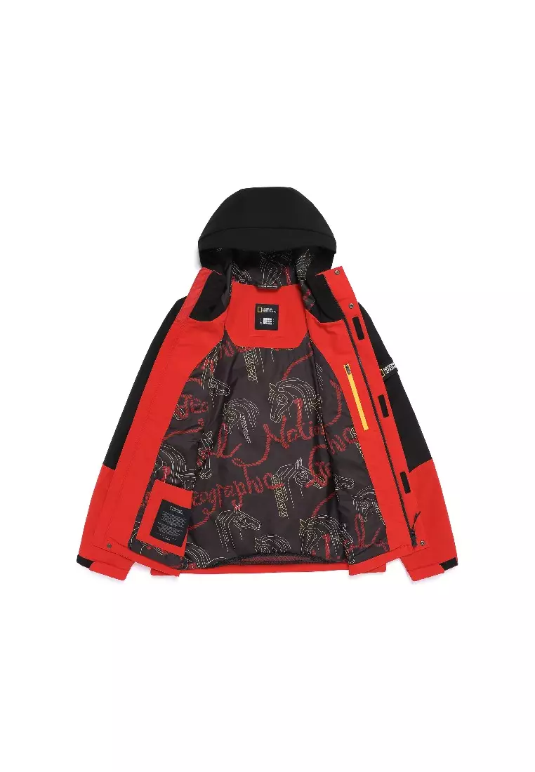 男女同款馬年 AUGUSTINE 圖案針織外套