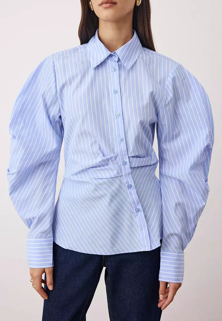 Asymmetrical Fitted Shirt