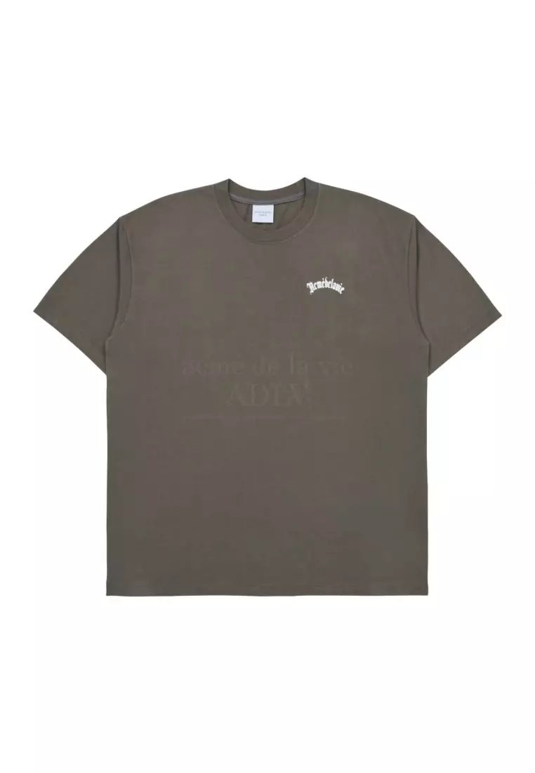 ADLV Gold Chain Bear Doll Short Sleeve T-Shirt Cocoa