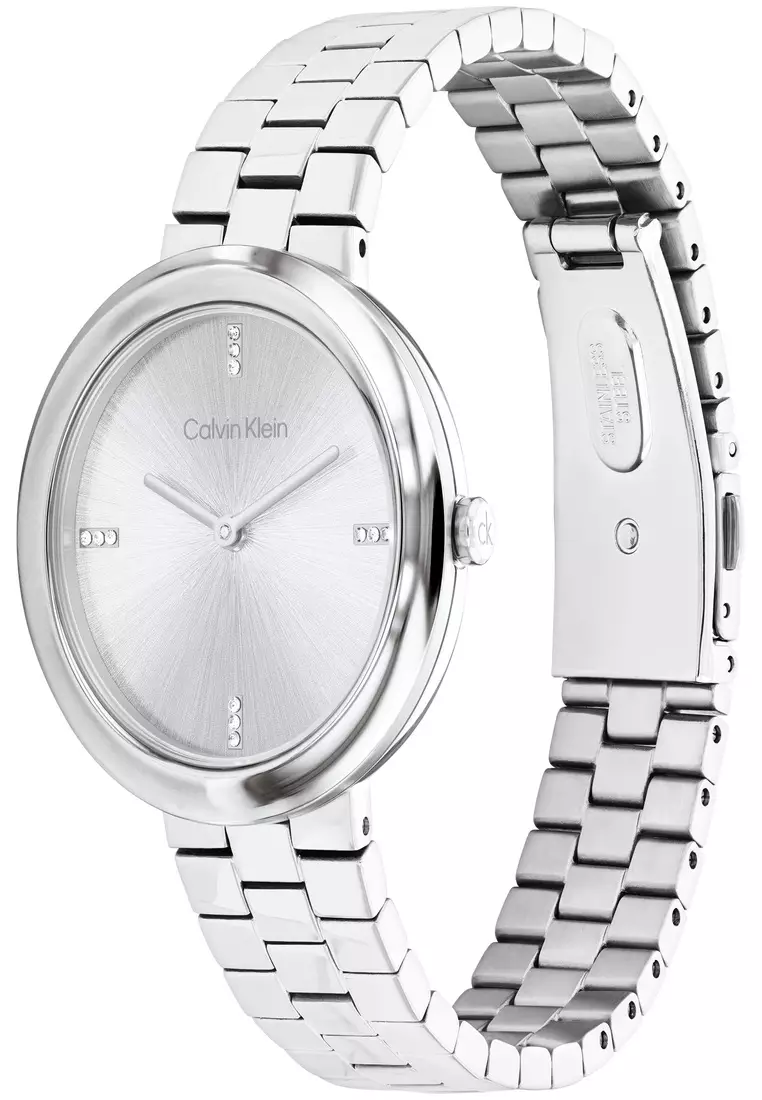Women's Stainless Steel & Crystal Indices Watch - CK25100093