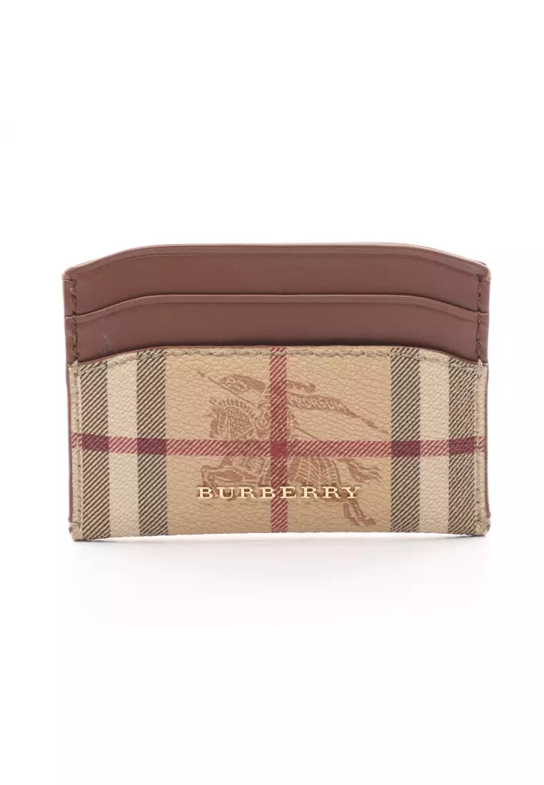 Womens burberry card holder clearance