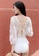 A-IN GIRLS white Elegant Lace One-Piece Swimsuit 3CFCEUS84E4980GS_2