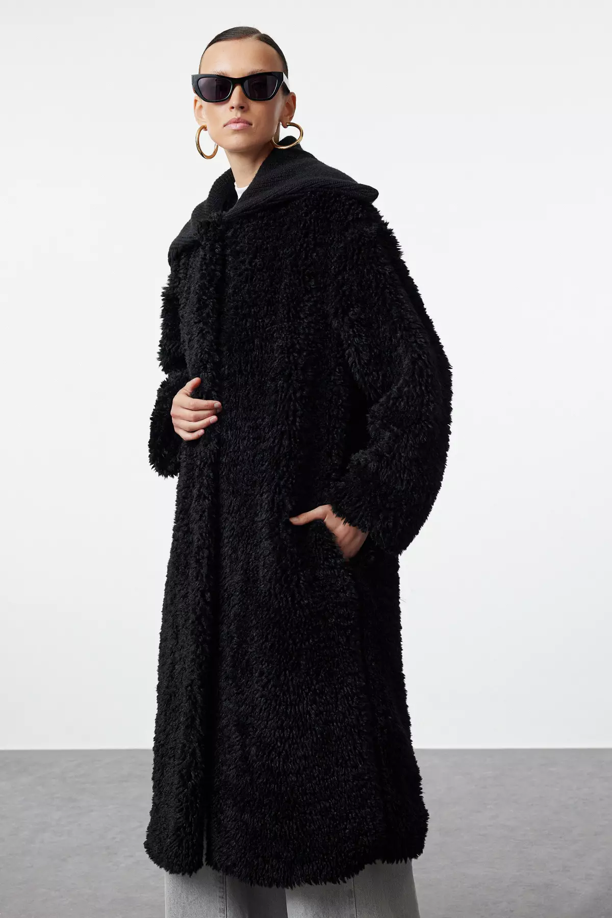 Oversize Plush Coat