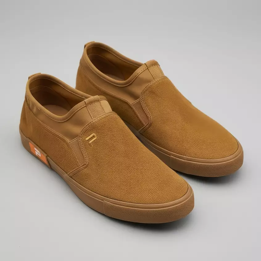 Paulmay Sepatu Slipon Pria Wanita Kyoto - Brown