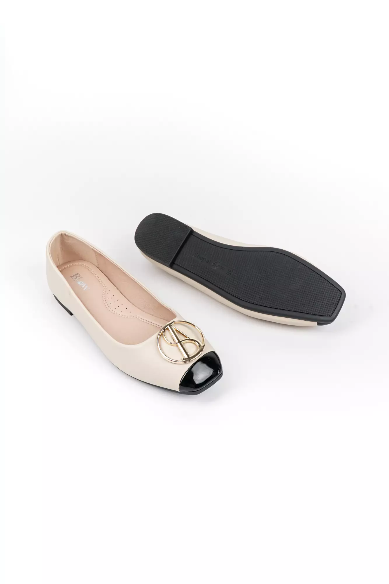 Blow BLNW 0106 Enzy Flats Shoes Wanita Sepatu Hitam Balet Women Shoes