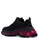 Balenciaga black Balenciaga Triple S Clear Sole Women's Sneakers in Black/Pink Neon 57C1ESHB317C1FGS_4