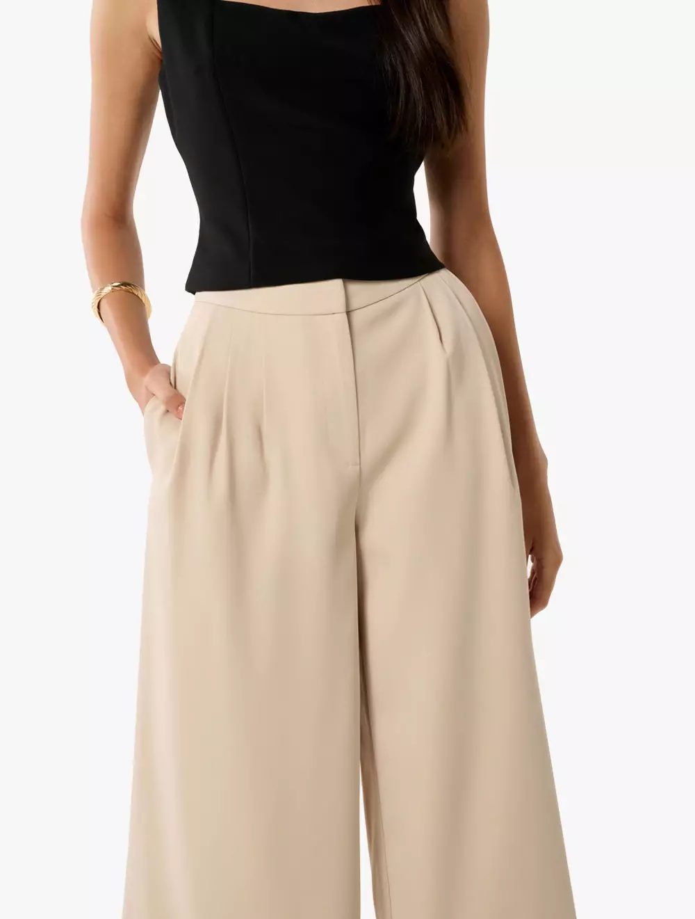 Arden Pleated Palazzo Pant
