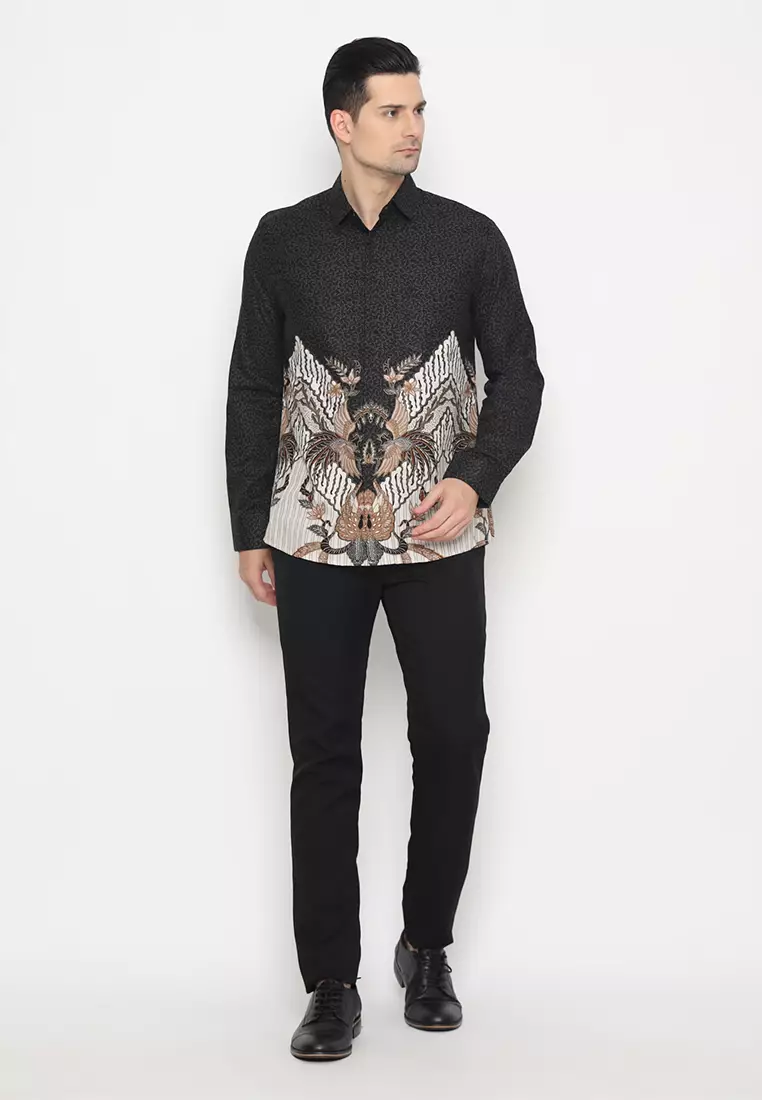 MY AKSA BATIK PRIA KEMEJA PANJANG FURING FARID FATIA