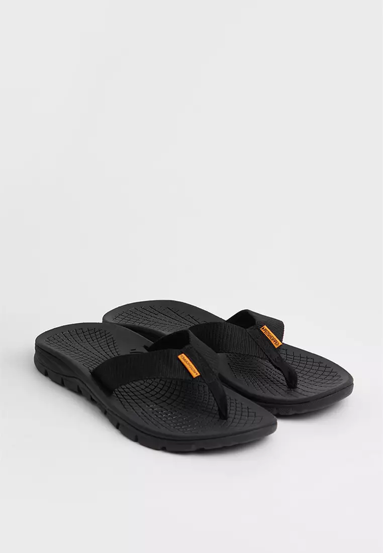 Men's Slippers with Clip Label