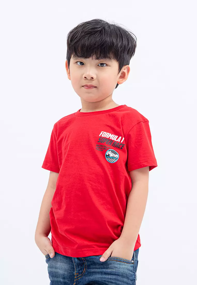 Little X eight Boy Wright T-Shirt Kids