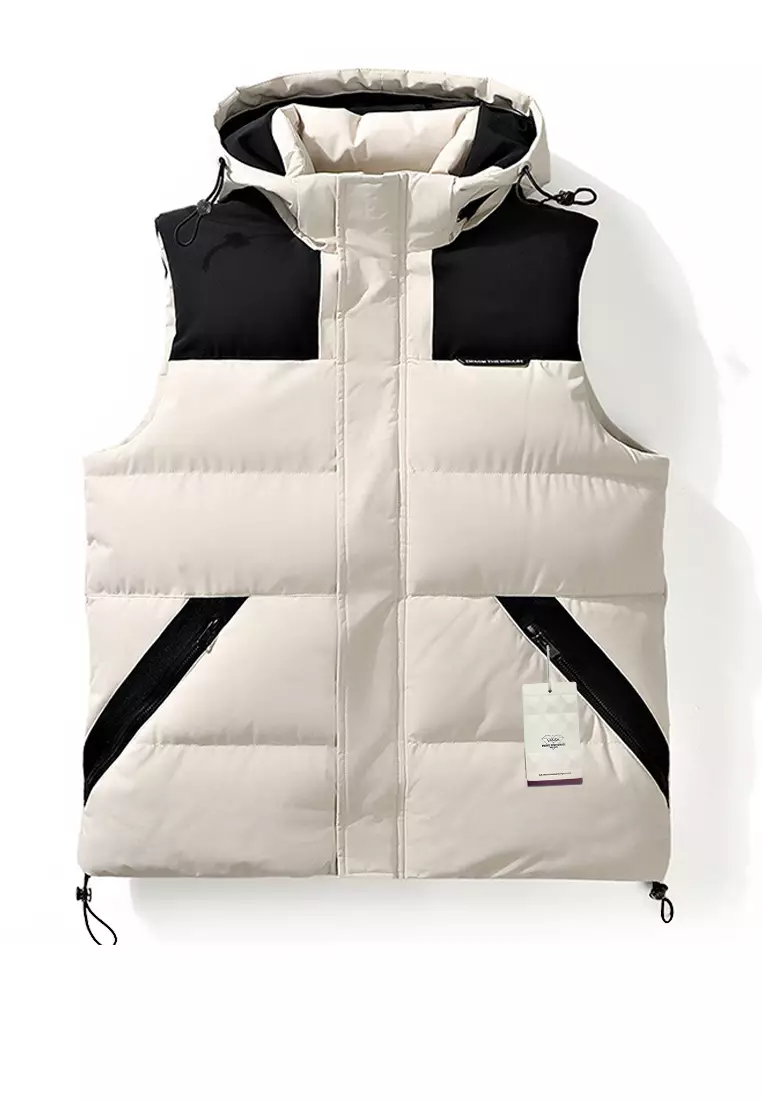 White down clearance vest mens