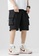 Twenty Eight Shoes black VANSA Fashion Causal Cargo Shorts VCM-St2022 2296CAADACF9D7GS_1