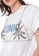 REPLAY white Crewneck t-shirt with studs and rhinestones B2A55AA31208D0GS_4