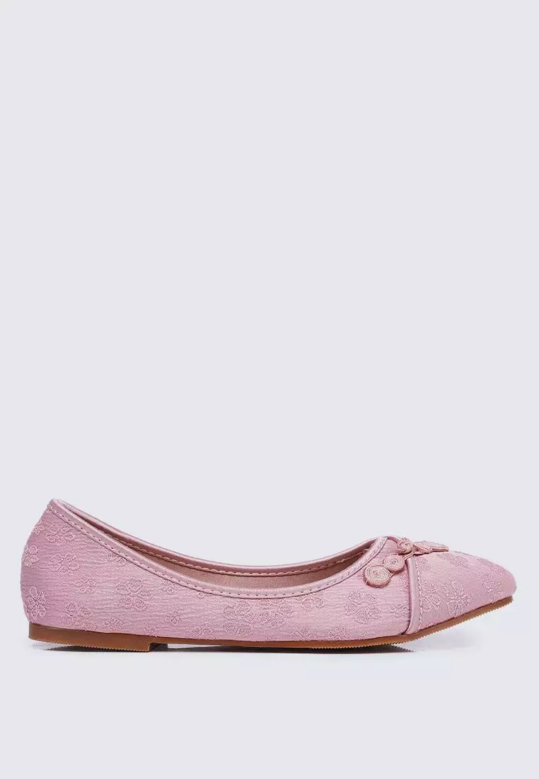 Discount on My Ballerine  shoes - SKU: My Ballerine Chuyee Comfy Ballerina In Dusty Pink