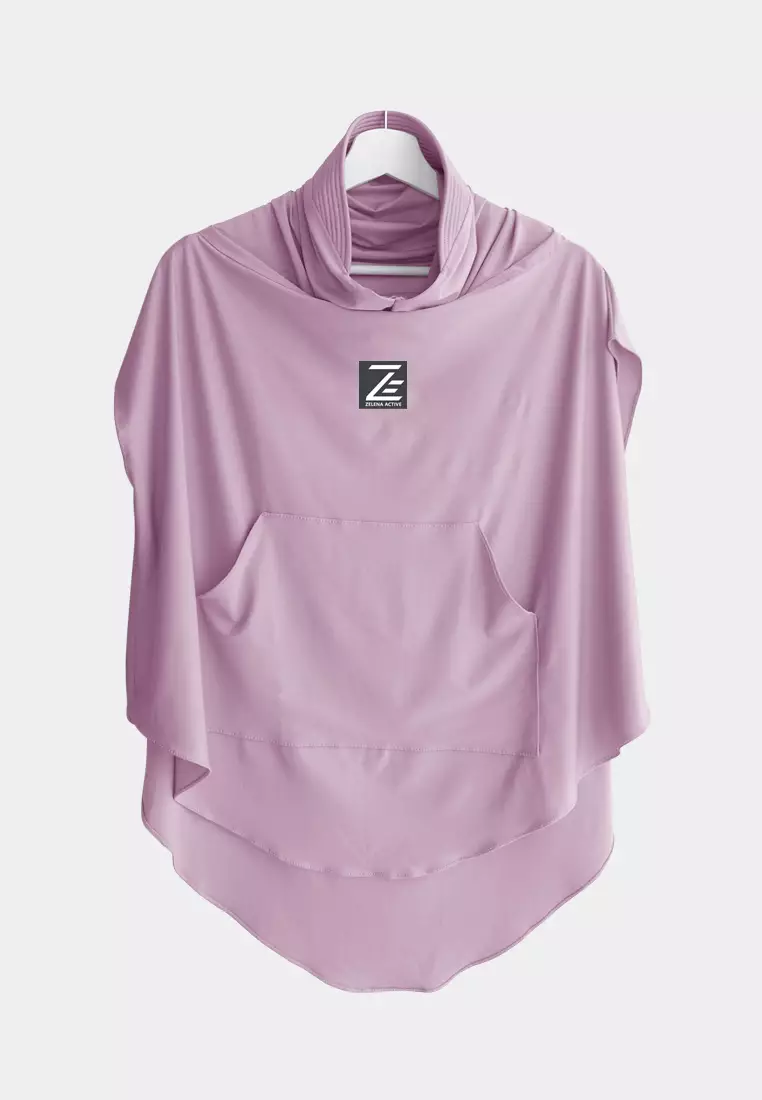 Zelena - Vivian Sport Hijab | Rompi Hijab Vest Olahraga - Purple