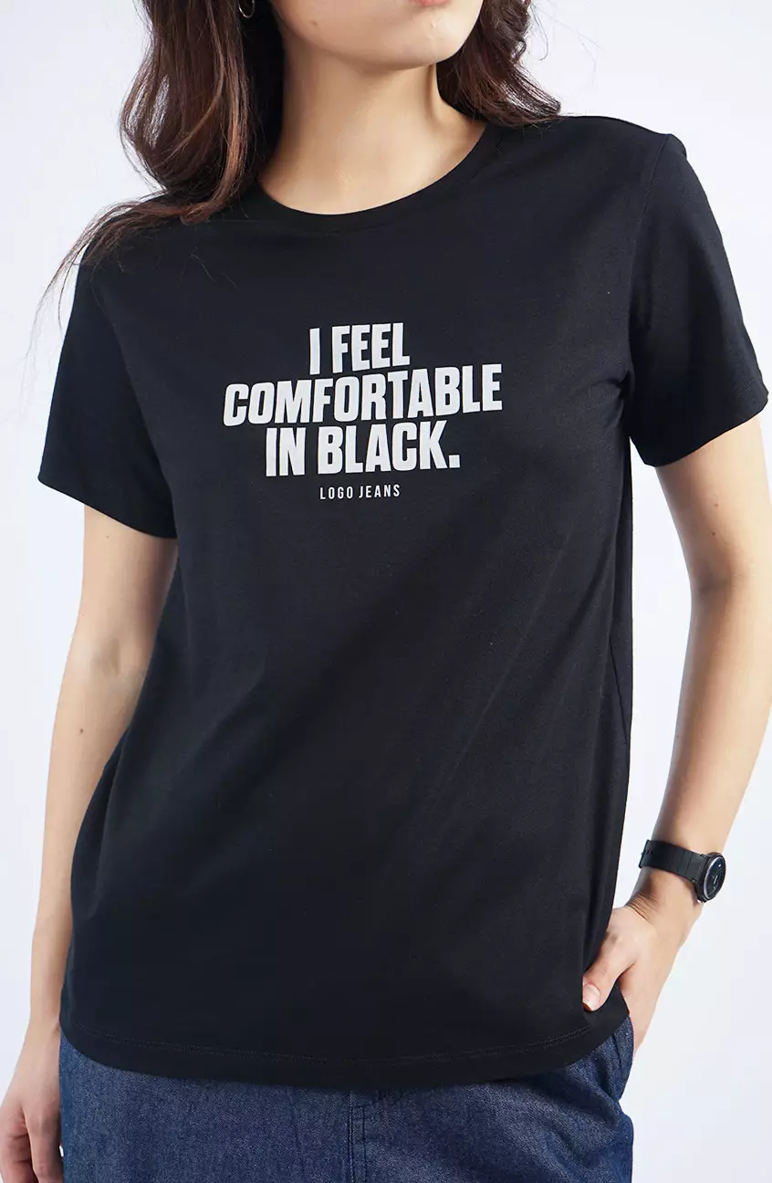 Kaos Wanita Dzalica Black