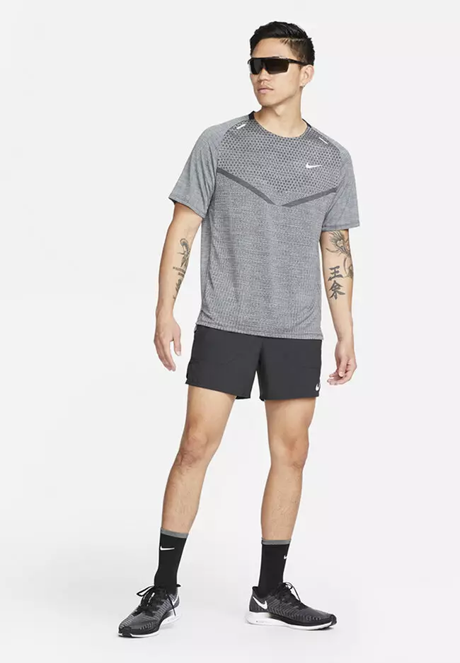 Dri-FIT Stride 5" Brief-Lined Running Shorts