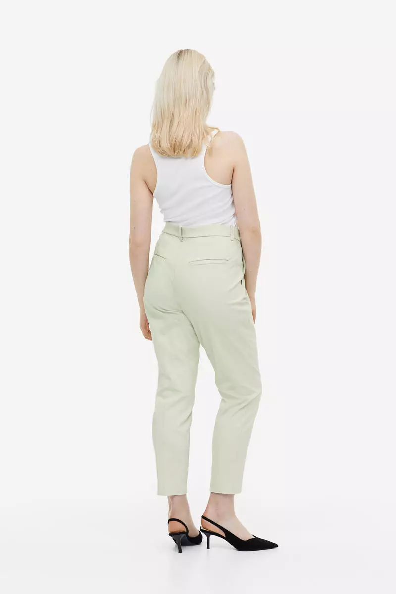 Buy H M Cigarette trousers 2023 Online ZALORA Singapore