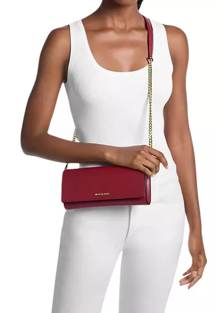 網上選購 Michael Kors Jet Set 女士斜挎包櫻桃色35F5GTVC8L 2026 系列 | ZALORA香港