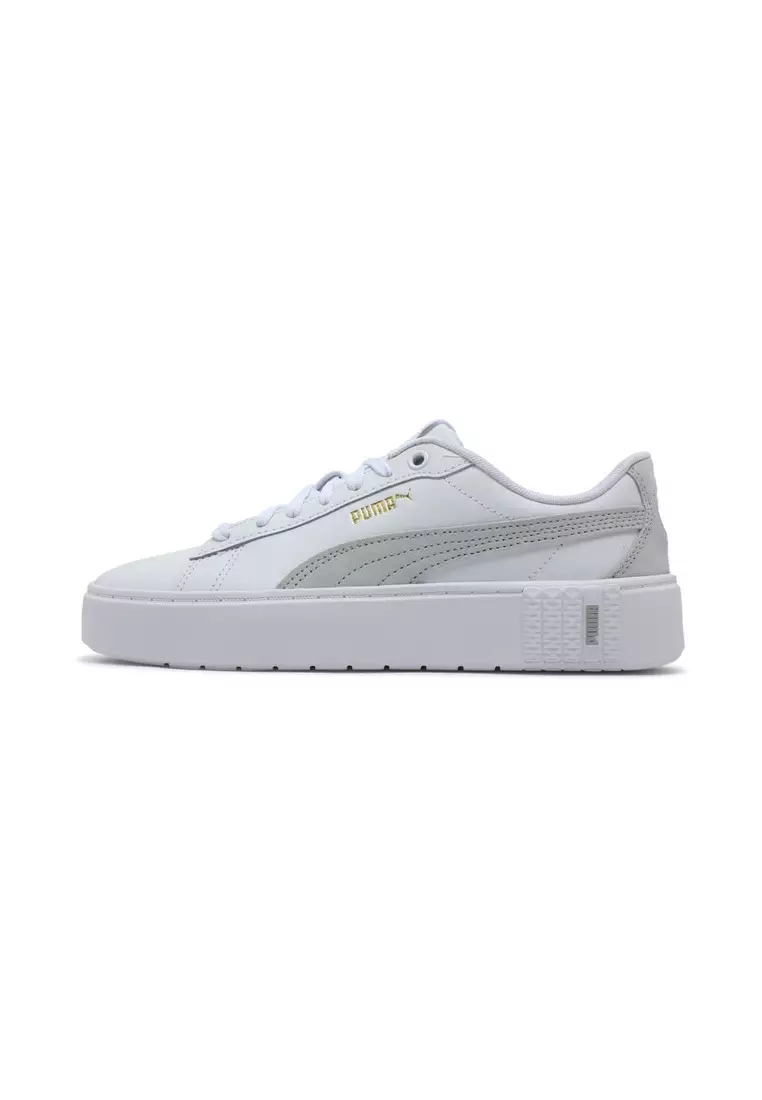 PUMA Smash Platform v2 Suede 女子休閒鞋