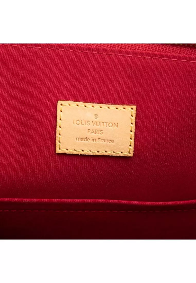 Pre-Loved Louis Vuitton Monogram Vernis Alma Gm