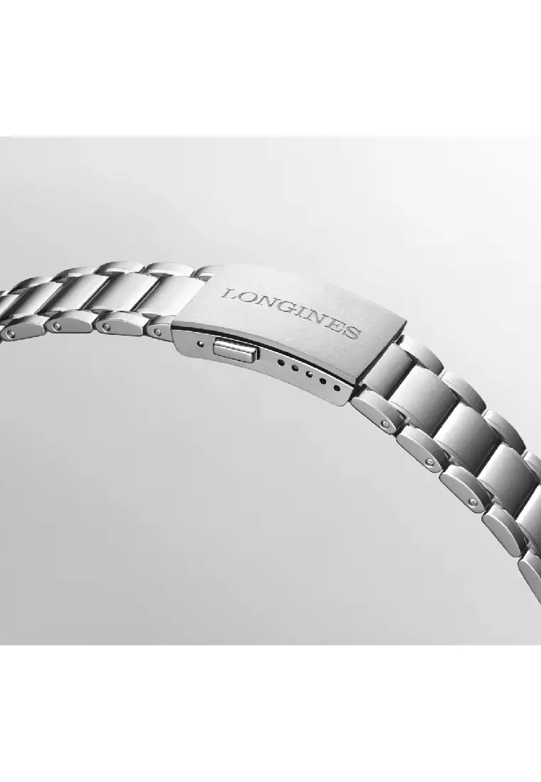 Longines Spirit Zulu Time Stainless Steel Men Watch L38024536