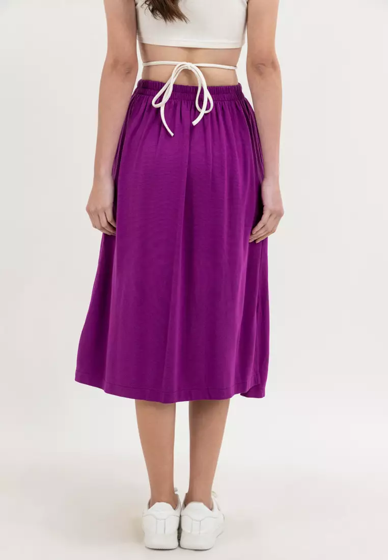 Laica Cotton Midi Skirt