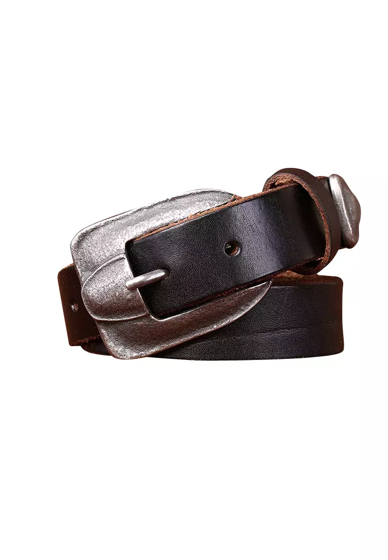Rare Thickened Italian Cowhide Women's Belt