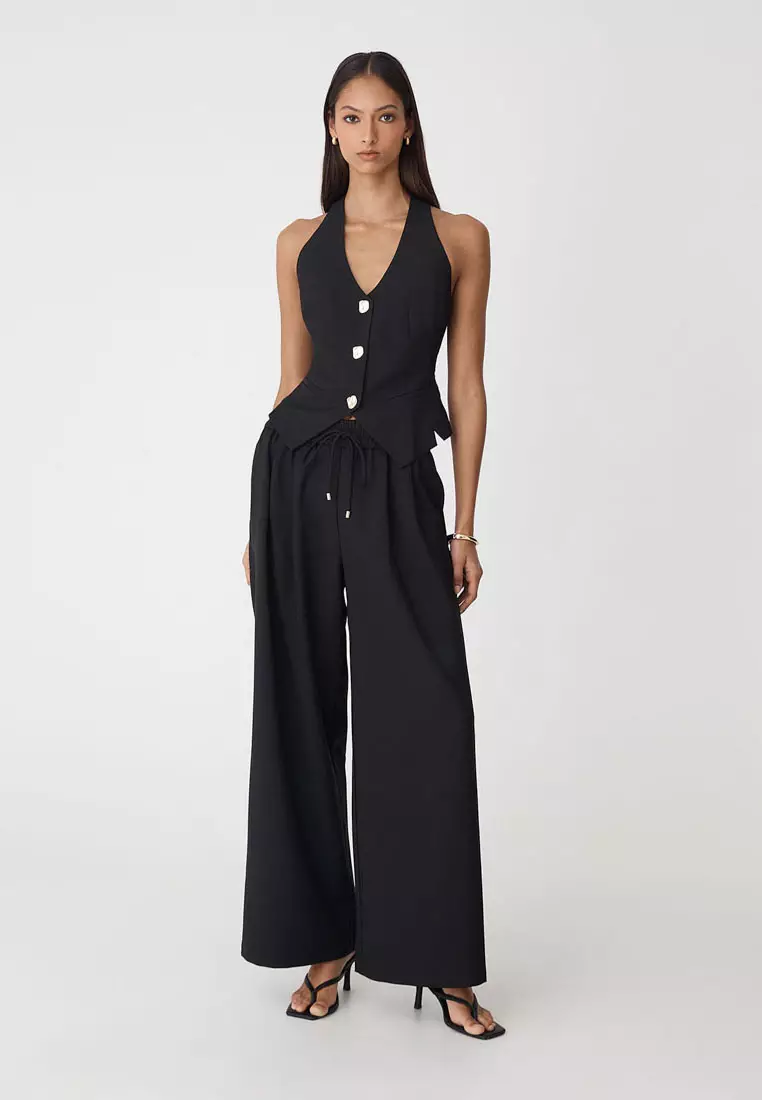 Amera Elastic Waist Pants