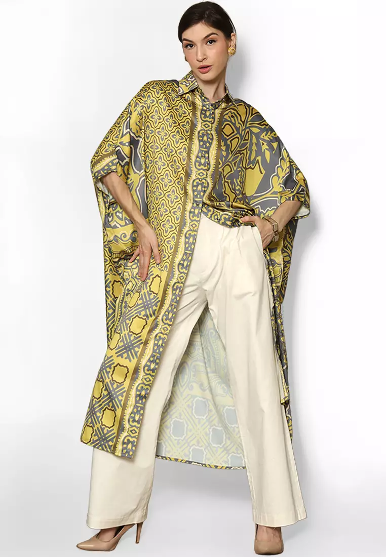 Kanzi Collared Kaftan