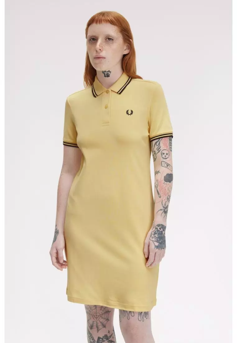 Fred Perry D3600 Twin Tipped Fred Perry Dress (Champion's Gold / Black / Black)