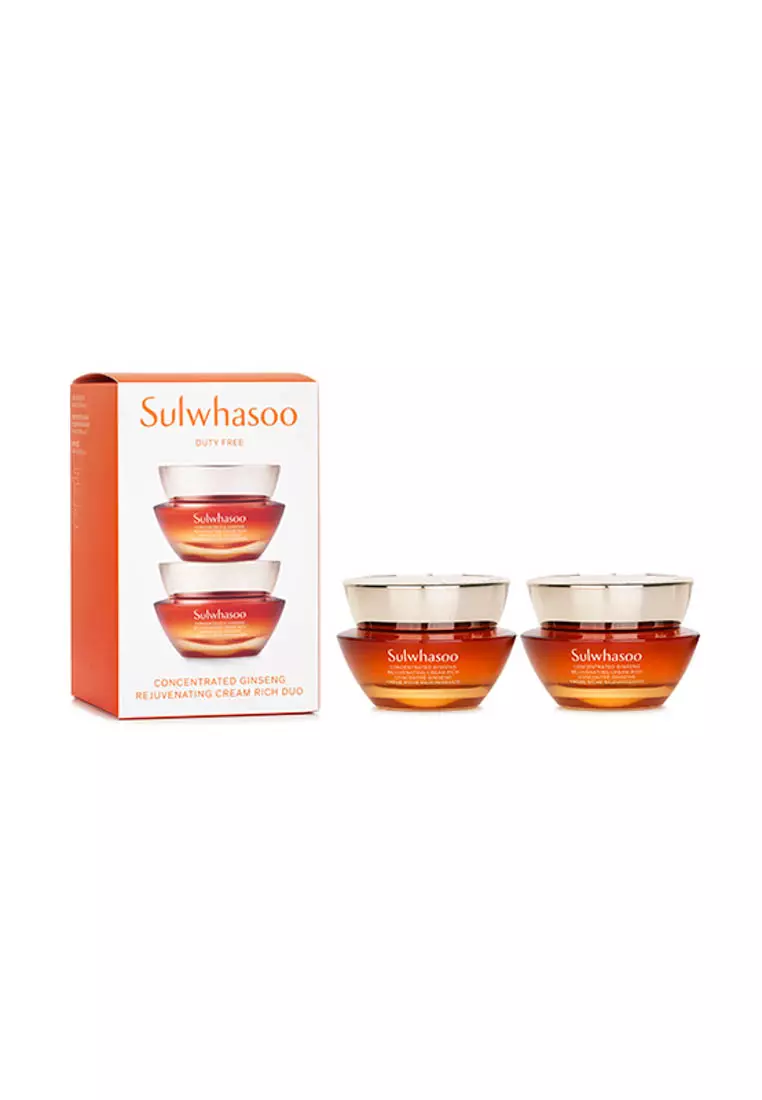 SULWHASOO - Concentrated Ginseng Rejuvenating Cream Rich Duo 50ml x2