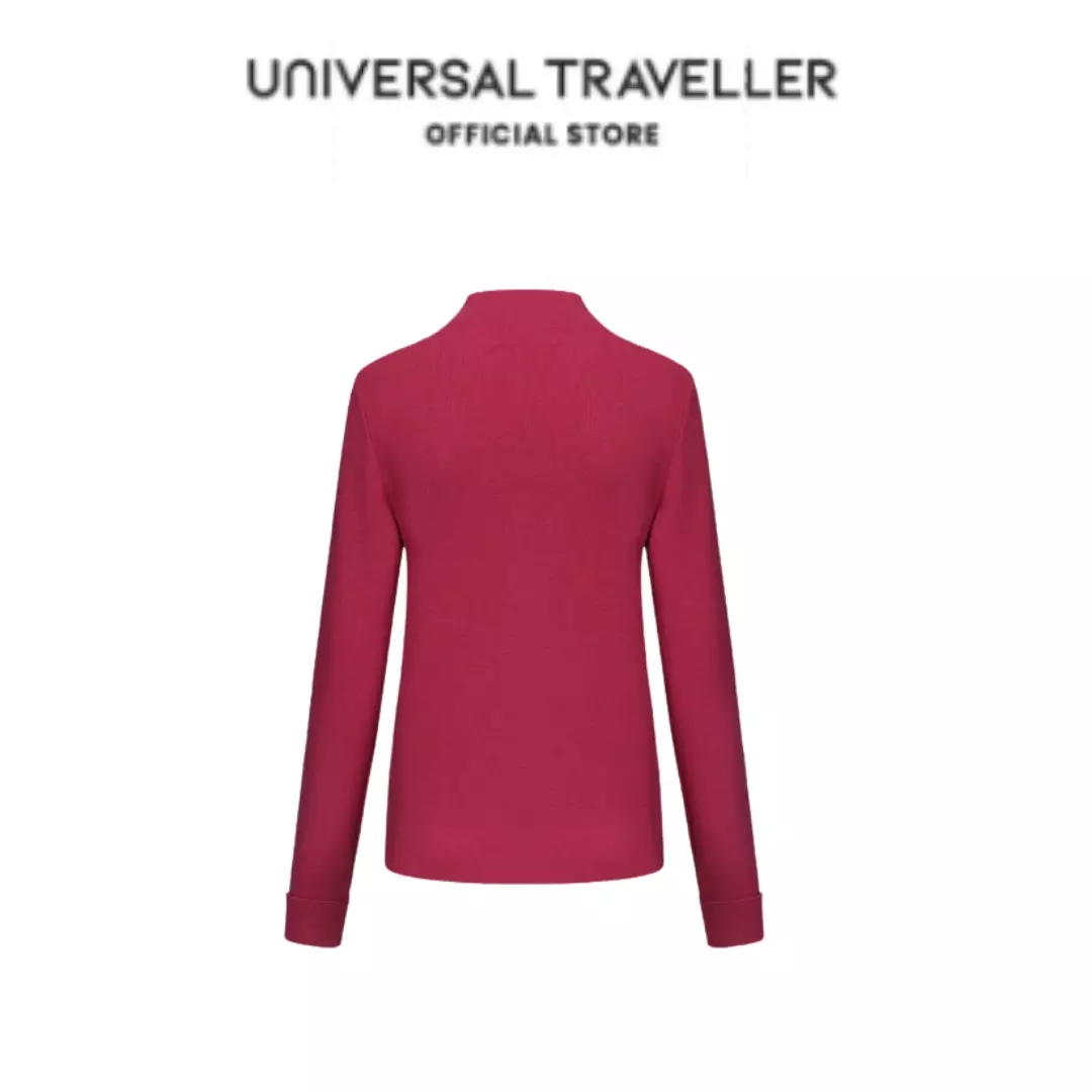 Universal Traveller WOMEN MOCK NECK KNITTED SWEATER KSW24132