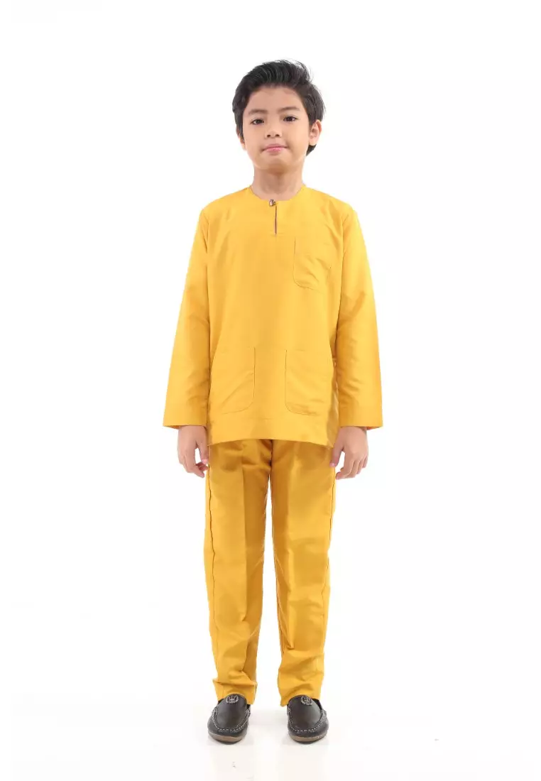 Baju Melayu Moden Teluk Belanga For Kids