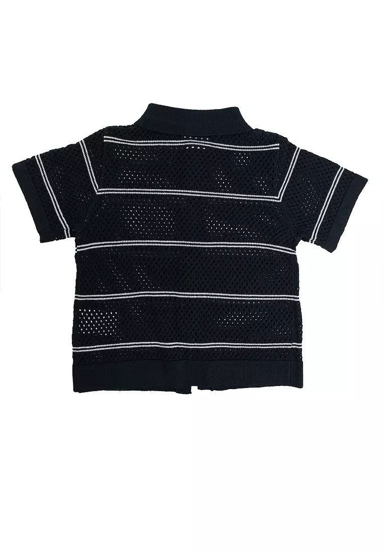 Knitted Short Sleeve Shirt