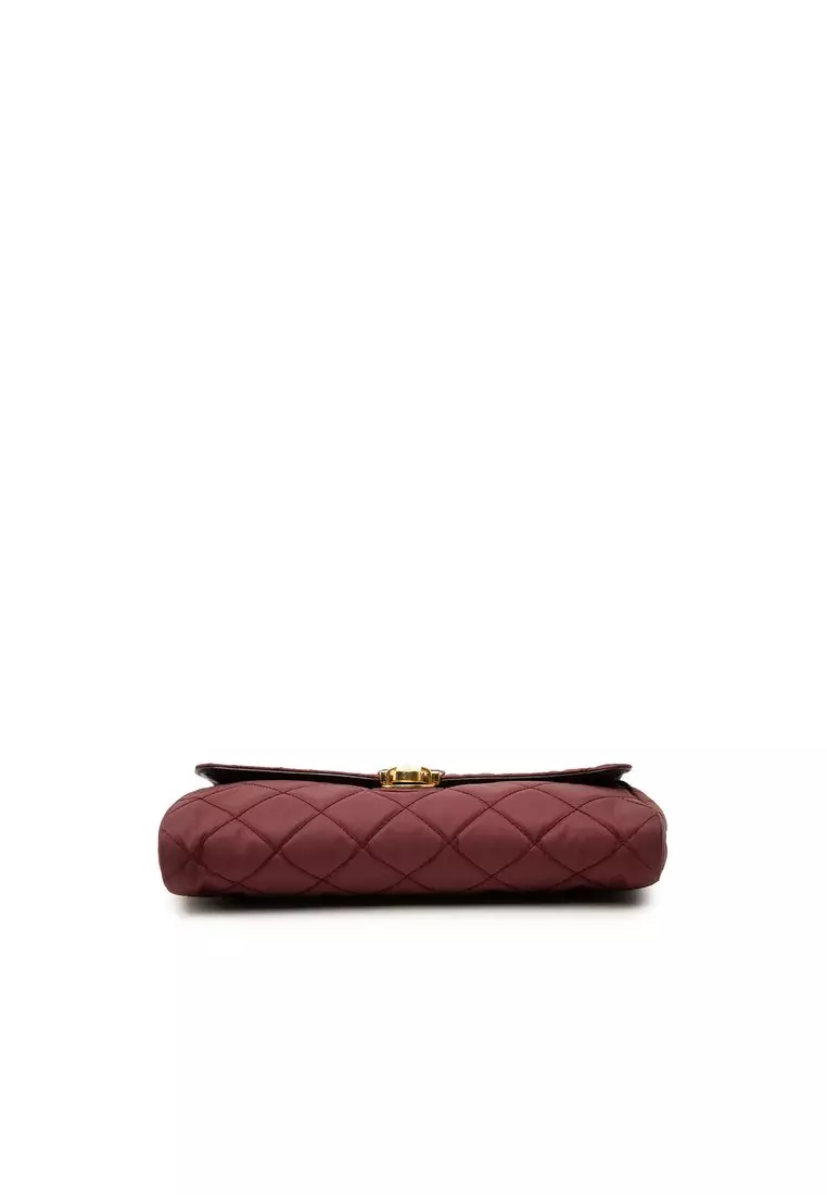 Pre-Loved Prada Impuntu Tessuto Chain Crossbody