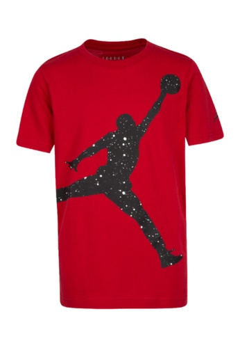 Jordan red Jordan Boy's Oversize Speckle Jumpman - Gym Red B6FE2KA8AD0DB7GS_1