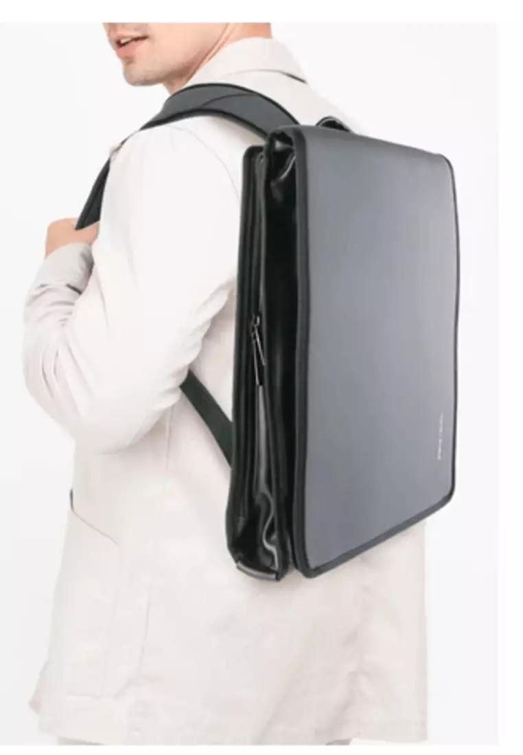 Pierre Cardin Tas Ransel Backpack Abu Abu 0112825201GRY