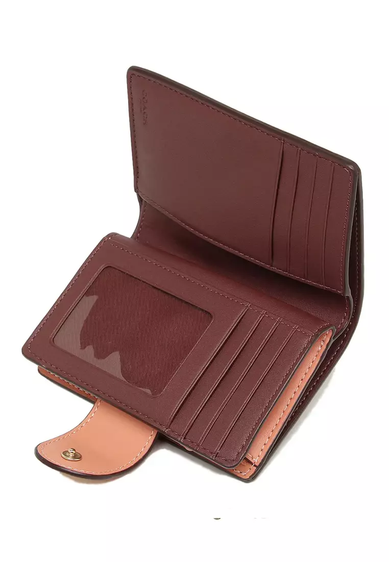 Coral cheap coach wallet