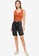 The Ragged Priest brown Slogan Racer Back Ribbed Vest AD82CAA678C601GS_4